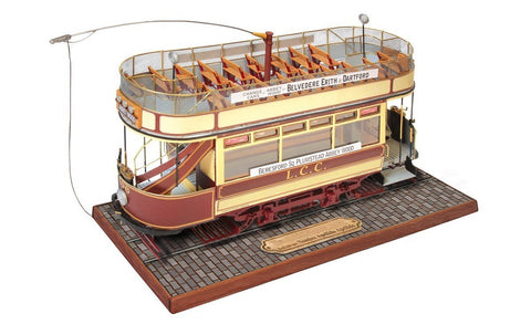 Occre London Tram 1:24 Scale Model Kit 355mm Easy Assembly Collectible