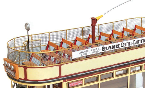 Occre London Tram 1:24 Scale Model Kit 355mm Easy Assembly Collectible