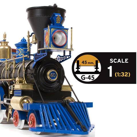 OCCRE Jupiter 4-4-0 Steam Locomotive 1:32 Scale Model Train Kit