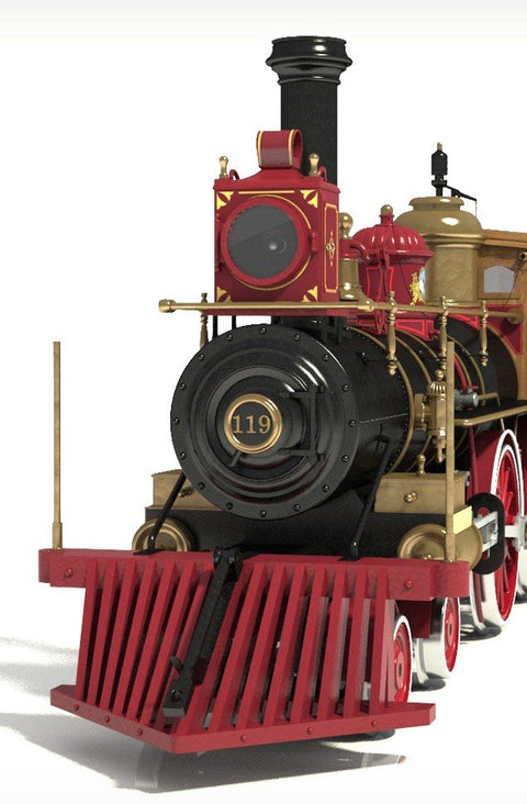 OCCRE 1:32 Rogers 119 Steam Train Model Kit Medium Difficulty