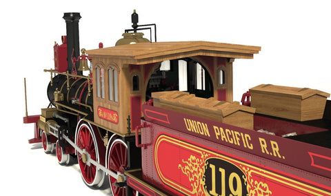 OCCRE 1:32 Rogers 119 Steam Train Model Kit Medium Difficulty