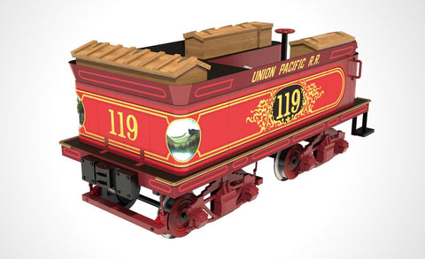 OCCRE 1:32 Rogers 119 Steam Train Model Kit Medium Difficulty