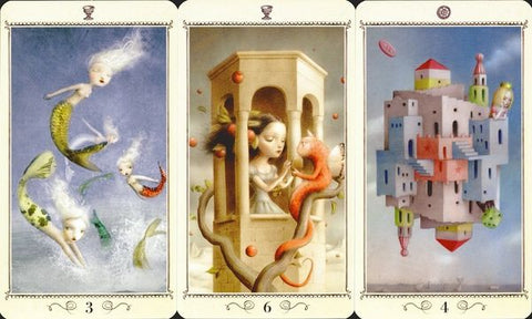 Nicoletta Ceccoli Mini Tarot Deck 78 Cards Pocket Size Lo Scarabeo