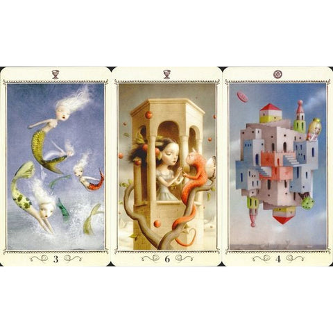 Nicoletta Ceccoli Mini Tarot Deck 78 Cards Pocket Size Lo Scarabeo