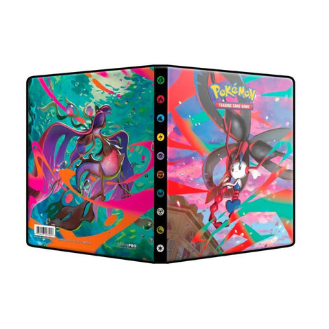 Pokemon TCG 4-Pocket Portfolio Binder Mega Floette & Mega Dragalge 80 Card