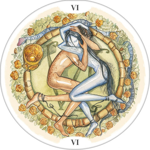 Circle of Life Tarot Deck 78 Round Cards by Lo Scarabeo New Sealed