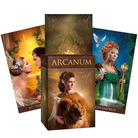 Arcanum Tarot Cards Deck Lechner Esoteric Telling Lo Scarabeo NEW