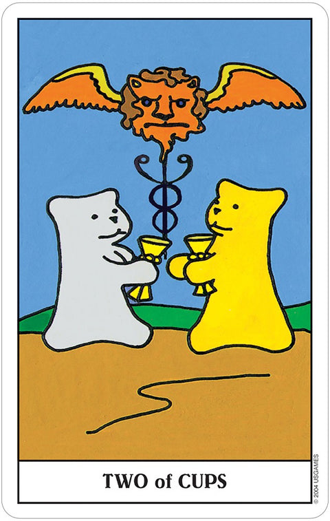 Gummy Bear Tarot Deck Tin Pocket Size 78 Cards Guidebook US Games