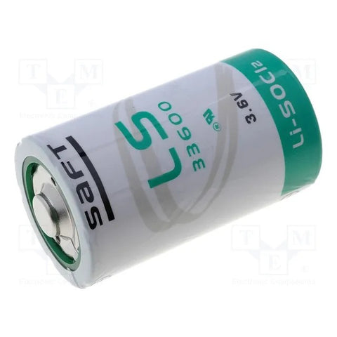 Saft LS33600 3.6V Li-SOCl2 D Cell 17Ah ER34615 Replacement Battery