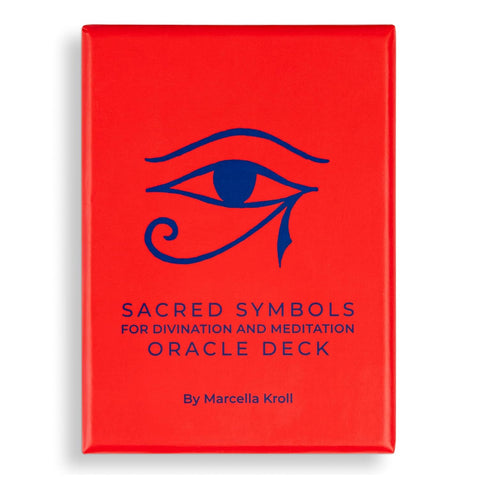 Sacred Symbols Oracle Cards 50-Card Divination Deck & Guidebook Sterling
