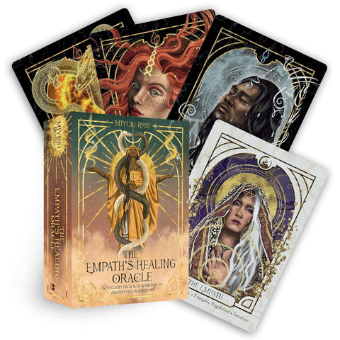 The Empath's Healing Oracle Card Deck & Guidebook by Hay House