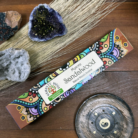 Namaste Mandala Masala Incense - Sandalwood Orkay