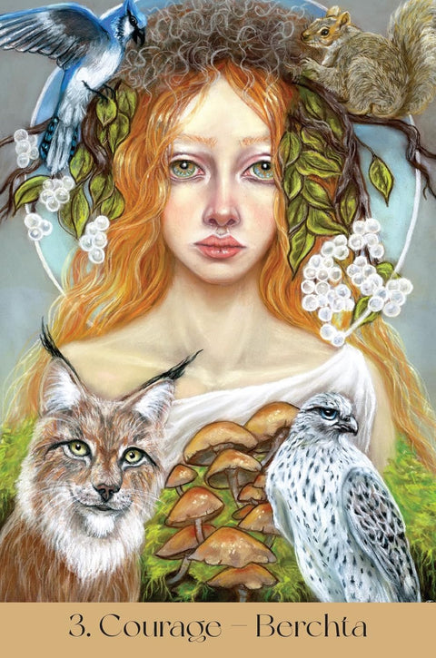 Maidens of the Wheel Oracle Deck by Tammy Wampler Blue Angel 45 Cards