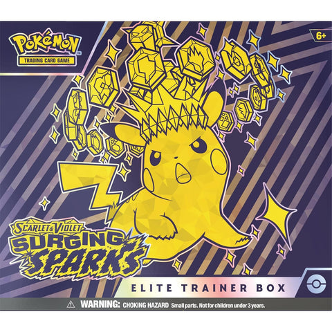 Pokemon Scarlet & Violet Surging Sparks Elite Trainer Box Magneton Promo