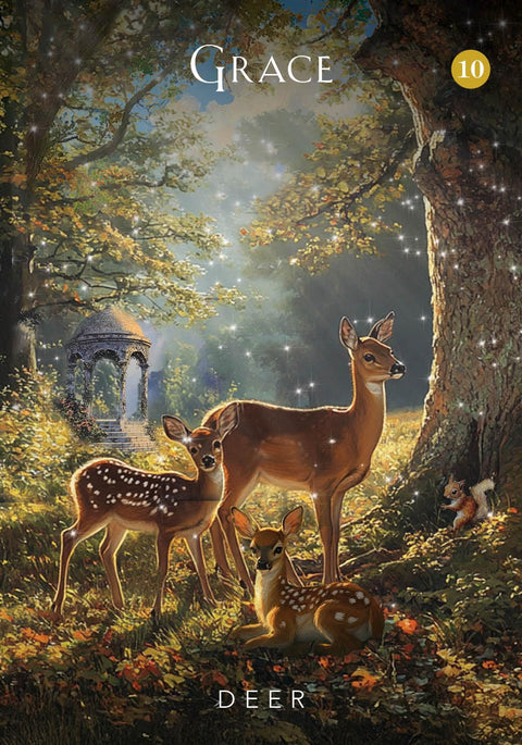 The Mystical Garden Oracle Card Deck by Denise Linn, 44 Cards + Guidebook (EN)