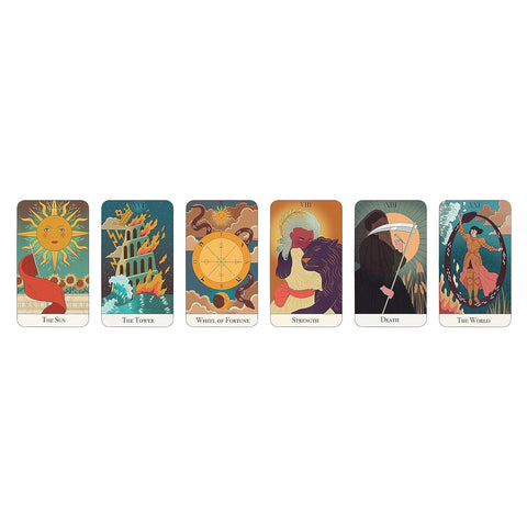 The Essential Tarot 78-Card Deck & Guidebook by Sterling Ethos