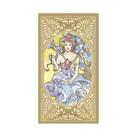 Art Nouveau Tarot Cards Deck Floral Classic Lo Scarabeo Antonella Castelli NEW