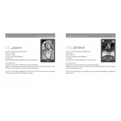 Tarot of the Moors Tarot Deck & Guidebook Set by Schiffer New