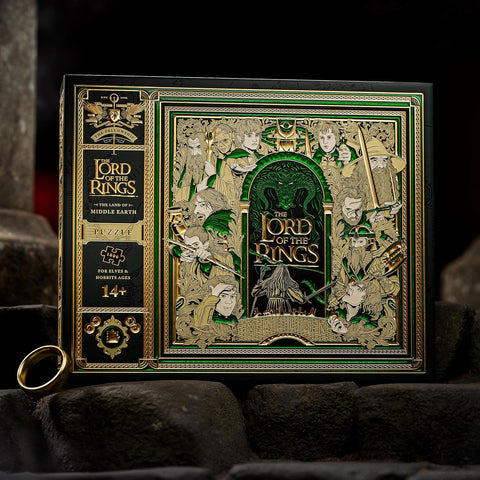 Lord of the Rings 1000 Piece Jigsaw Puzzle by Theory11 Middle-earth Art