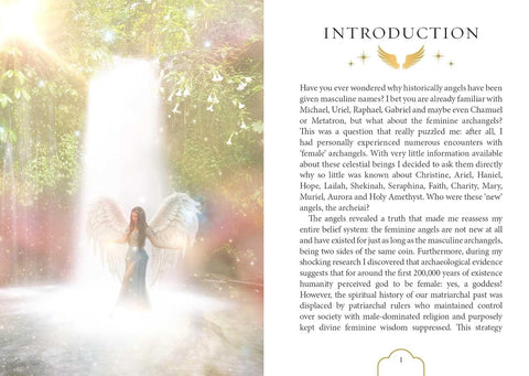 Divine Feminine Archangel Oracle Card Deck 44 Cards by Rockpool