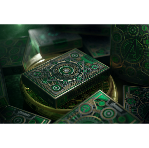 Avengers Green Edition The Infinity Saga Theory 11 Playing Cards Marvel Saga