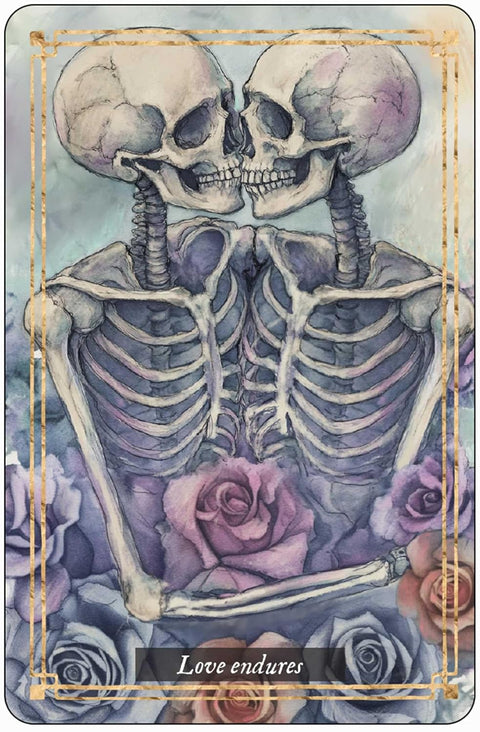 Memento Mori Oracle Deck 36 Daily Affirmation Cards by Red Wheel