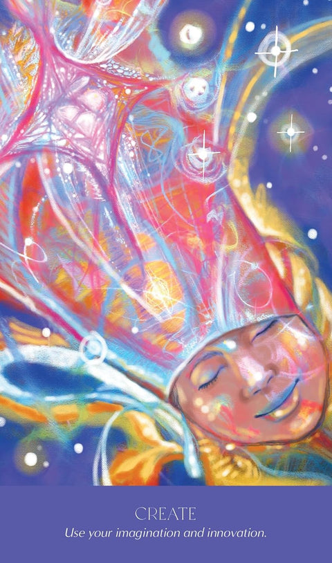 Soul Wisdom Oracle cards Blue Angel