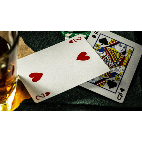 Green Cohort Playing Cards Deck by Ellusionist Poker Magic Vintage Style