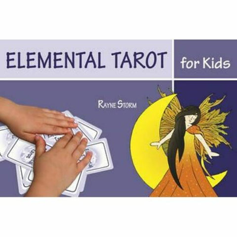 Elemental Tarot For Kids Cards & Book Set Schiffer Publishing Rayne Storm NEW