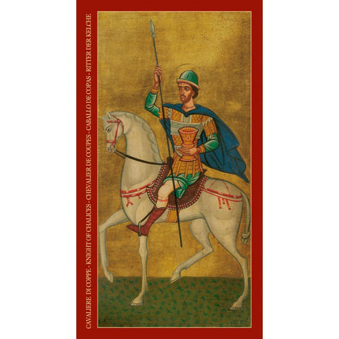Golden Tarot of the Tsar Deck 78 Cards Russian Icon Art Lo Scarabeo