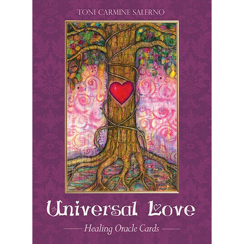 Universal Love Healing Oracle Cards Deck by Toni Carmine Salerno Blue Angel