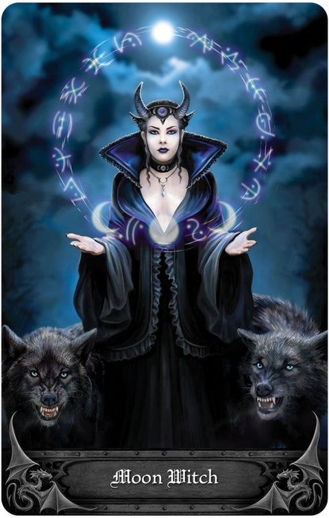Anne Stokes Gothic Oracle Tarot Cards Deck & Guidebook Set by US Games