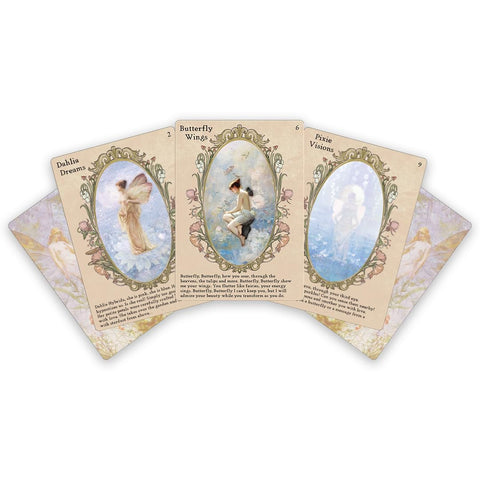 Sisters of the Fae Fairy Oracle Deck 33 Cards & Guidebook Sacred Scribe