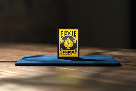 Bicycle Reverse Yellow Black Playing Cards Deck Poker Magic Tricks