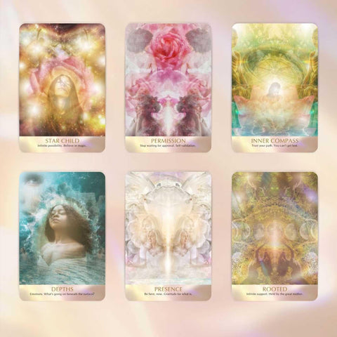 Seeds of Light Oracle Deck 48 Cards & Guidebook by Muse Oracle Press