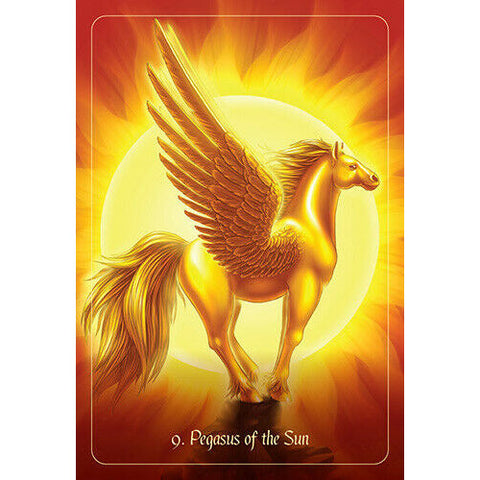 Pegasus Oracle Cards Alana Fairchild 30-Card Deck & Guidebook Blue Angel