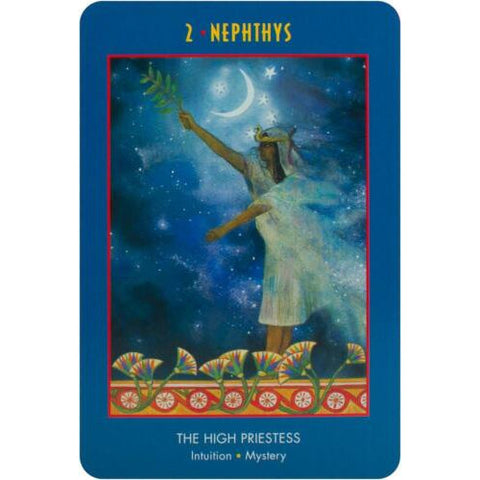 The Anubis Oracle Cards Deck & Guidebook Egyptian Divination Set