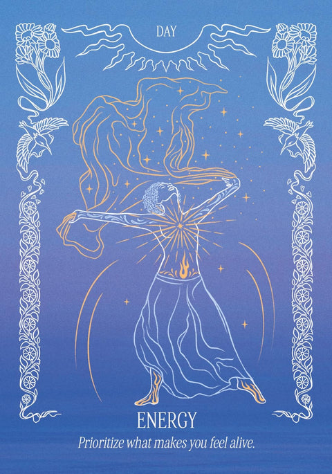 The Light in the Dark Oracle Cards Deck by Lucia Dami, 44 Cards + Guidebook