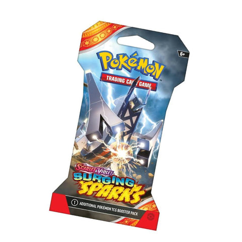 Pokemon TCG Scarlet & Violet Surging Sparks Sleeved Booster Pack 10 Cards