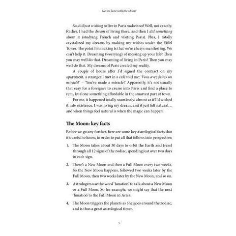 Moonology Working With The Magic Of Lunar Cycles Book (Revised) Hay House