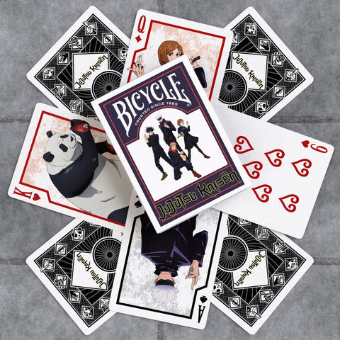Bicycle Jujutsu Kaisen Poker Size Playing Cards Deck Standard Index