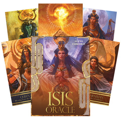 Isis Oracle Cards Deck Alana Fairchild Esoteric Telling Blue Angel NEW