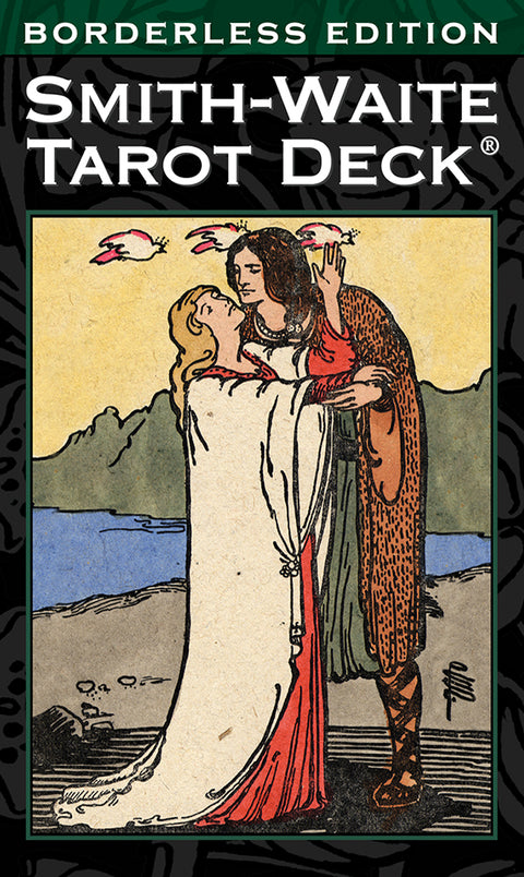 Smith-Waite Borderless Tarot Deck 84 Cards by US Games Systems