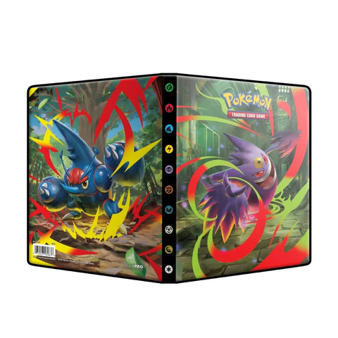 Ultra Pro Pokemon TCG 4-Pocket Portfolio Mega Gengar Heracross Card Binder