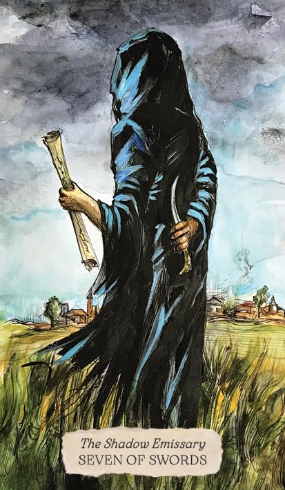 Bonestone & Earthflesh Tarot cards Blue Angel