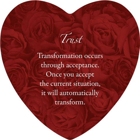 Lovers Oracle Cards Deck by Blue Angel, 44 Heart Shaped Love Messages