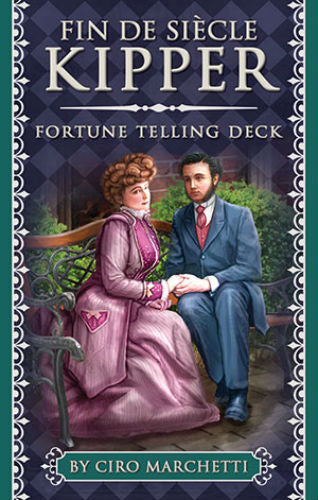 Fin de Siècle Kipper Oracle Deck by Ciro Marchetti, 39 Gilt Cards, US Games