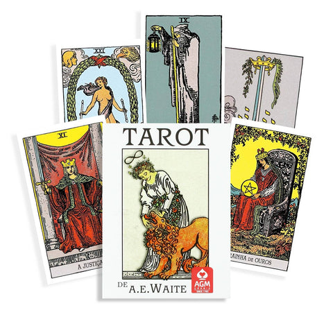 Tarot de A.E. Waite Cards Portuguese Edition AGM