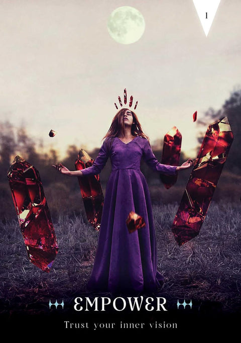 Dark Magick Oracle Cards Deck Reveal The Light Within Rockpool Publishing NEW