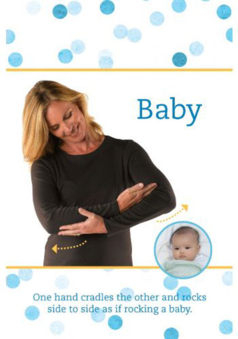Baby Sign Language Flash Cards American Asl Deck
